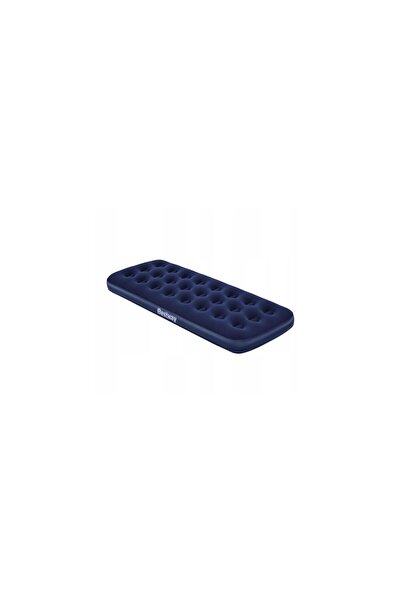 BESTWAY Saltea gonflabilă - simplă, velur - albastru - 185 x 76 x 22 cm