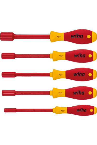 wiha SoftFinish electric screwdriver Top Bottom Set 5 pcs