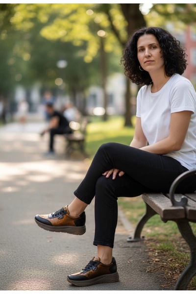 Hakiki Deri Spor Ayakkabı