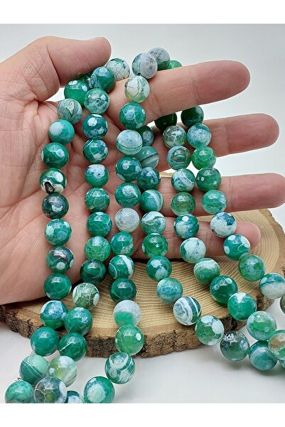 Yasamtohumu Agate Stone Dizi 12mm (62110)