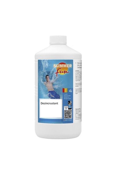 Summer Fun Dezincrustant Calcar Piscină, 1 L - Fabricat în Germania