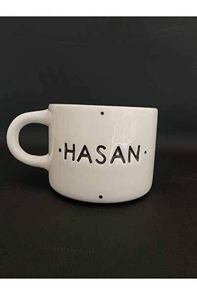 Zümrüdüanka Seramik Handmade Ceramic Mug Personalized with Men's Names