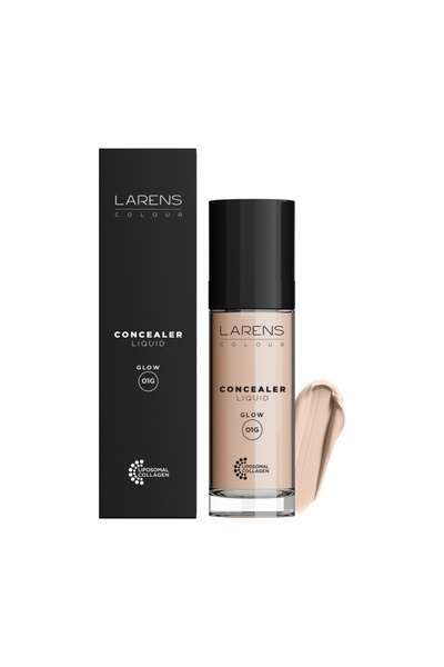 unbranded Wellu Larens Fond de ten lichid Glow - Nuanța 01G