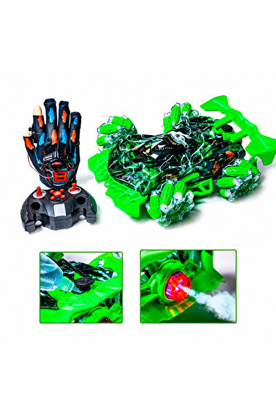 stars pearl Intelligent Rc Stunt Car with Gesture Sensing Glove & Built-In Wa...