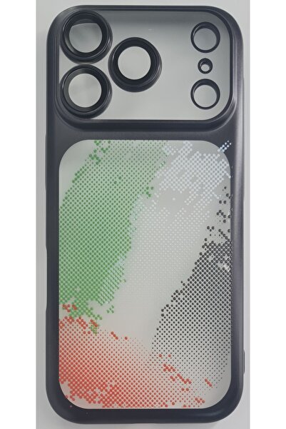 fusionpulse IPh 17 Pro Max cover FLAG design with Camera Lens Protection, Fro...