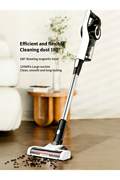 Lorraya Powerful Cordless Vacuum Cleaner 10Kpa Suction Dual Speed Rechargeabl...