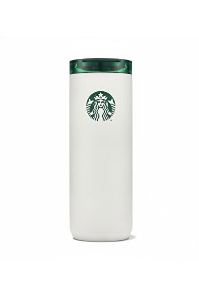 Starbucks ®   Stainless Steel Thermos - White Color - 473 ml