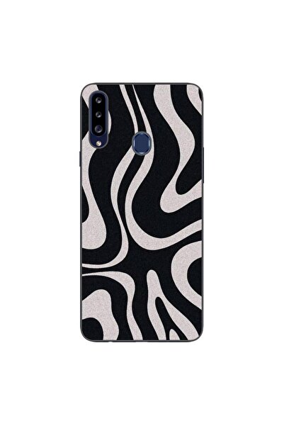 OEM Husa compatibila cu Samsung Galaxy A20S Silicon Gel Tpu Model Monochrome ...