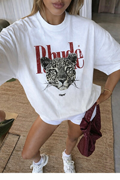 Sweetline Tricou unisex pentru bărbați/femei LEOPARD, cu imprimeu special, su...