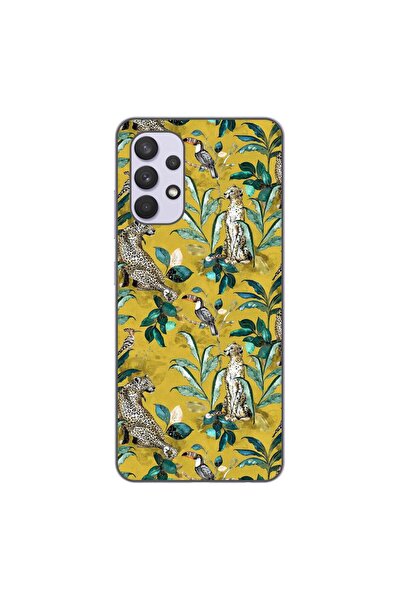 OEM Husa compatibila cu Samsung Galaxy A32 5G Silicon Gel Tpu Model Yellow Ju...