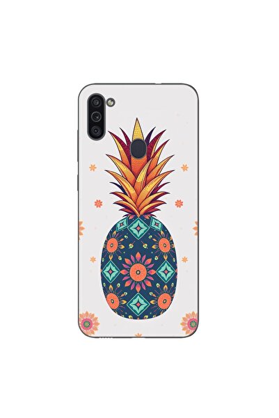 OEM Husa compatibila cu Samsung Galaxy A11 Silicon Gel Tpu Model Floral Pinea...