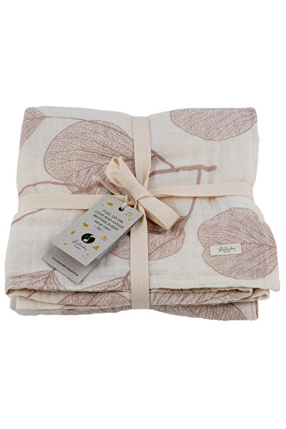 LULLABY PLANET Muselina din bumbac organic 120X120cm,