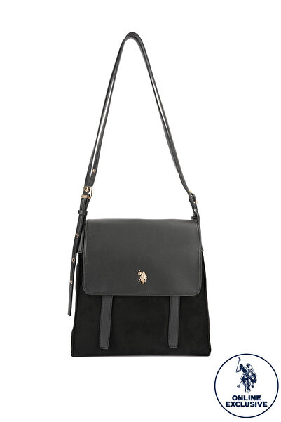 U.S. Polo Assn. Black Women's Messenger Bag Us26802