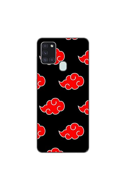 OEM Калъф, съвместим със Samsung Galaxy A21s, силиконов гел TPU, модел с десе...