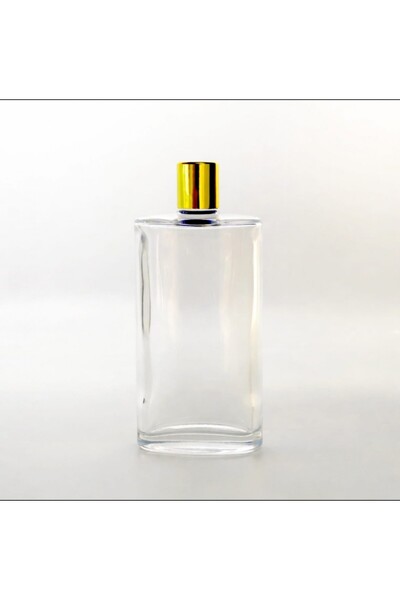 FERDEN FERDA 20 ADET BOŞ CAM KOLONYA ŞİŞE, 200 ML, YASSI MODEL, ŞEFFAF, GOLD ...