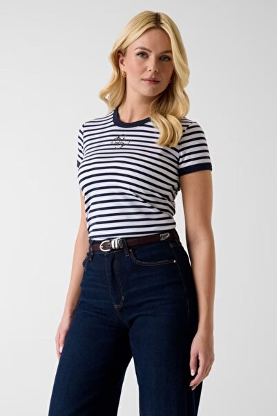Guess Tricou albastru pentru femei