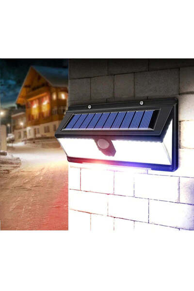 Vivendo Lampa cu incarcare solara, CL-S190, 190 x LED SMD, 18 leduri rosii/al...