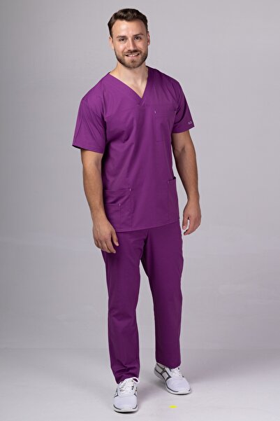 tag Costum medical MEN COTTON STRETCH pentru barbati, Bumbac flexibil cu elas...