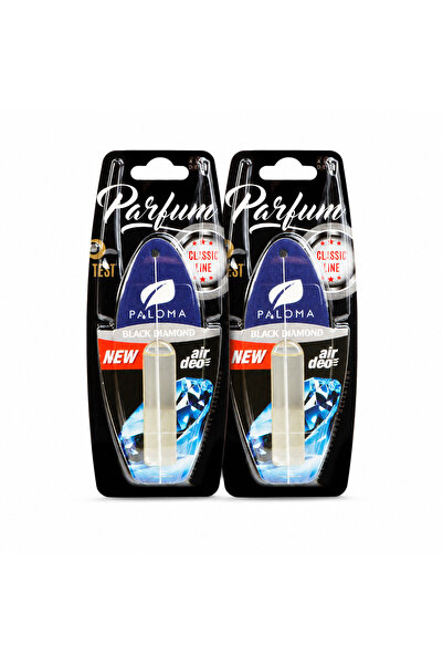 PALOMA Set 2 odorizante auto Parfum Black Diamond, 5 ml