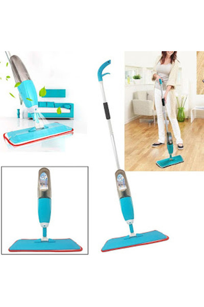Vivendo Mop cu rezervor incorporat 600 ml cu laveta absorbanta din microfibra