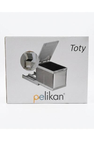 mutfak Pelikan20 Litre Raylı Çöp Kovası