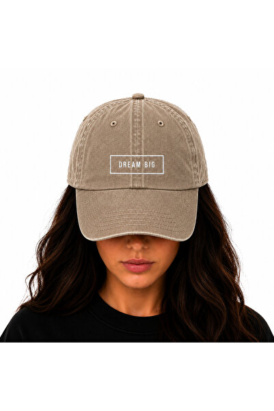 WeavedCo Embroidered Washable Vintage Hat (Dream Big) Big Dreams Hat
