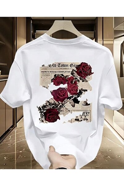 LELVANİ TRICOU UNISEX PNEUMONIA STIL STREETWEAR CU IMPRIMARE DE VARĂ