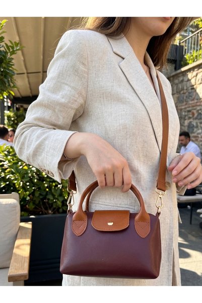 GENCATELİER Women's Mini Hand and Shoulder Bag