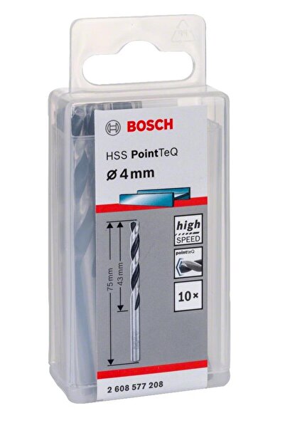 Bosch - Hss-pointeq Metal Matkap Ucu 4,0 Mm 10'lu