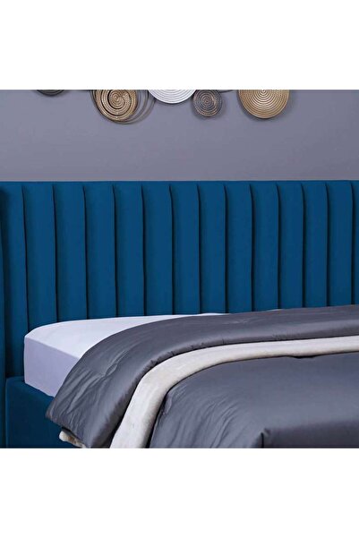PAN HOME VENUS HEADBOARD VELVET BLUE L-180 : H-125 CM