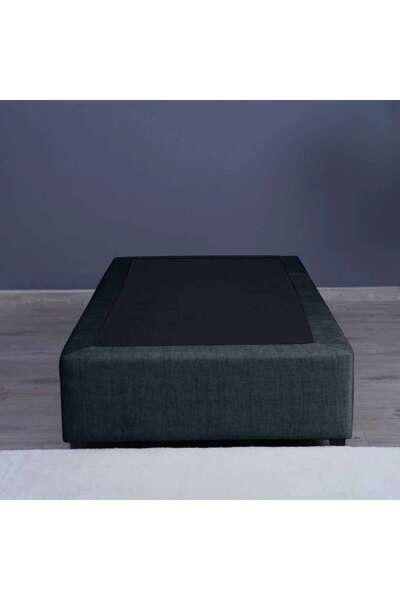 PAN HOME قاعدة سرير كاليبسو شانيل رمادي غامق 120x200 سم