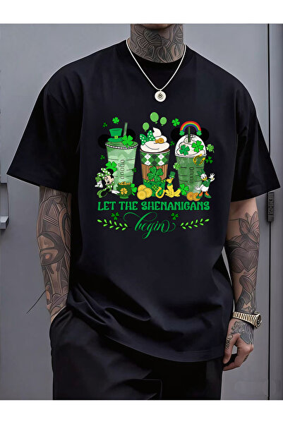 SAUDI DISNEYLAND disneyland Men and Women's 100% Cotton T-Shirt - Oversized C...