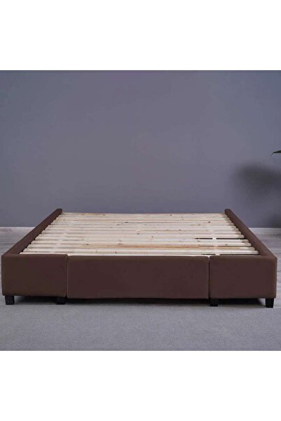 PAN HOME OLYMPIA BASE VELVET BROWN 180X200 CM