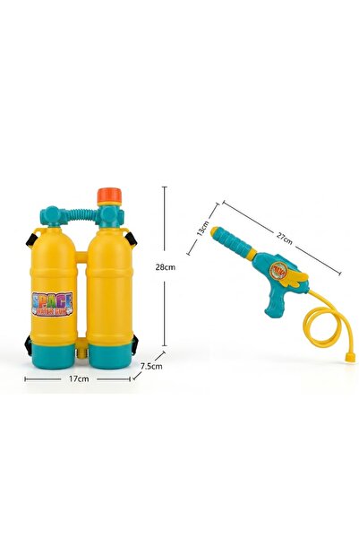 iTajir Water Gun Toy with Double Backpack Tank for Kids - Summer Pool & Beach...