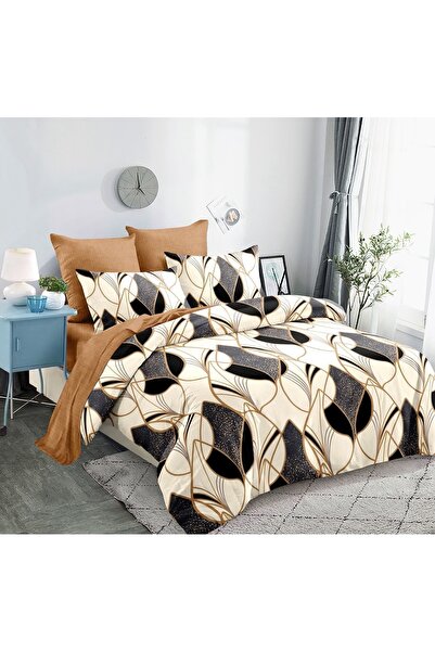 CHIRASO Set Lenjerie CHIRASO, FINET, 6 piese Cearceaf ELASTIC 180x200cm, Husa...