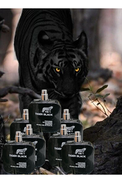trı 7 Pieces Tiger Black Perfume 100ML