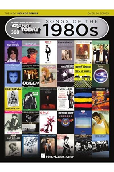 Hal Leonard Corporation Songs of the 1980s