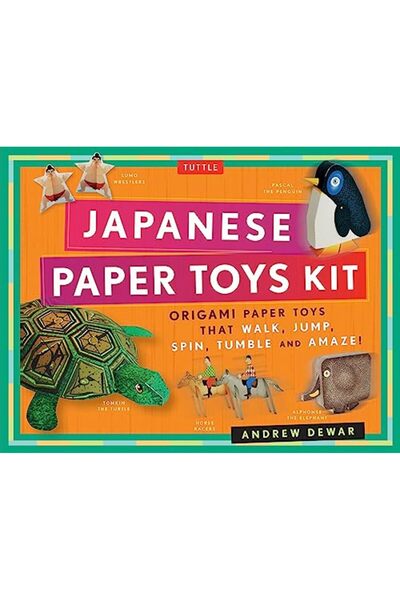 Ingram Japon Kağıt Oyuncak Seti Yürüyen Zıplayan Dönen Takla Atan ve Şaşırtan...