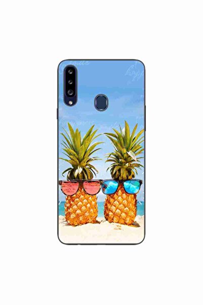 OEM Case compatible with Samsung Galaxy A20S Silicone Gel Tpu Model Beach Pin...