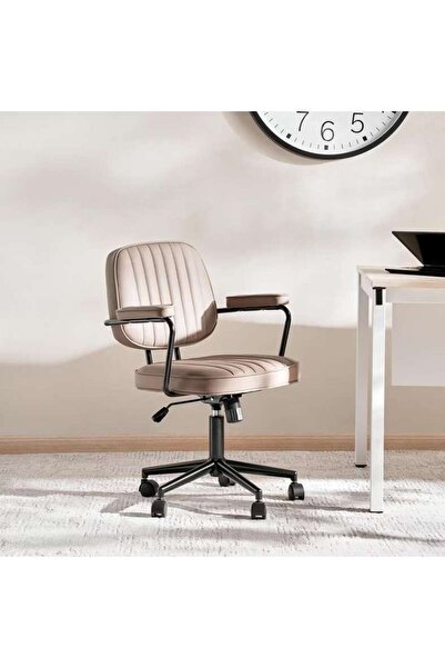 PAN HOME Oslo Low Back Office Chair - Brown
