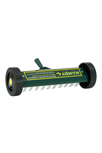 Handy 4208 Tekerlekli Çim ve Kök Havalandırma Tırmığı 17 x 26 cm