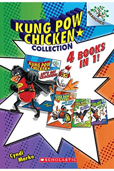 Scholastic Us Kung Pow Chicken Collection (Books #1-4)
