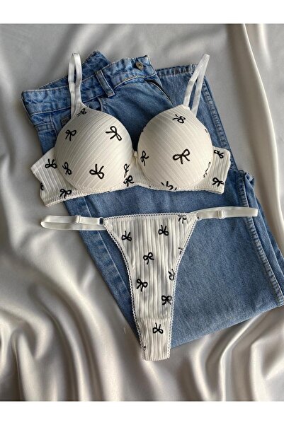 Gold Night Women's cotton printed padded support bra
