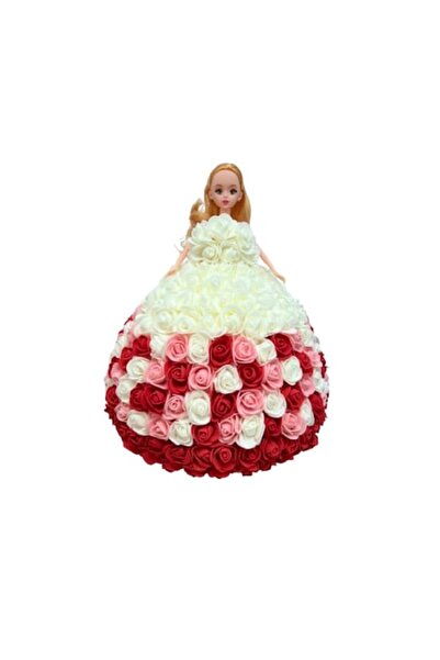 OEM Păpușă Trandafir, 30cm, Roșu