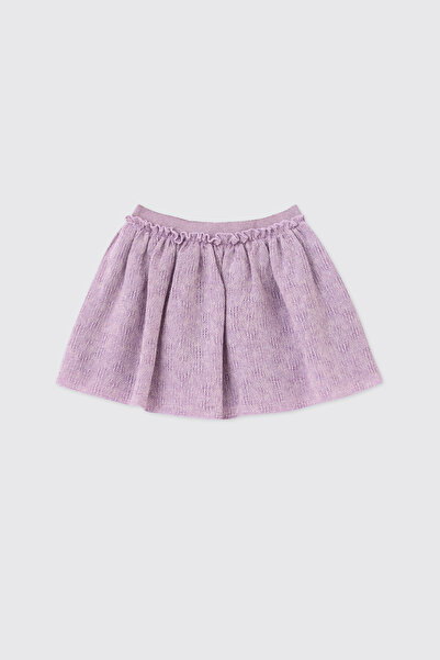 Panço Baby Girl Lilac Skirt