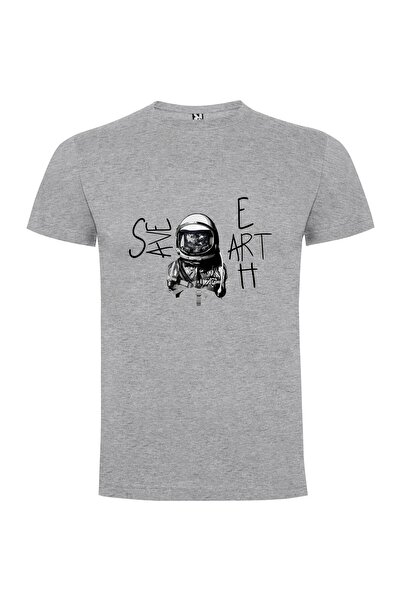 iLovePrints Cosmic Monochrome Masterpiece Tshirt