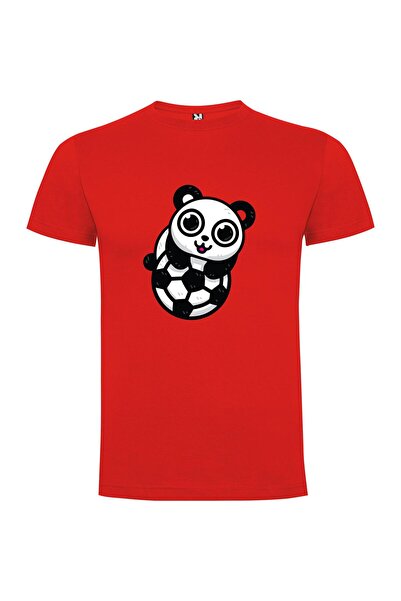 iLovePrints Panda Soccer Star Tshirt