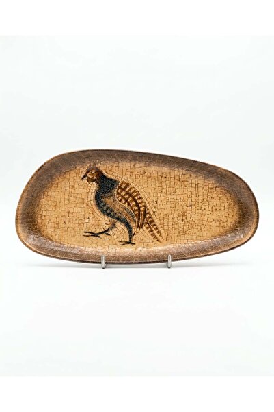 Bonna Porselen Mesopotamia Bird Patterned Presentation Plate 36 cm Single