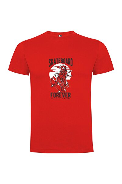 iLovePrints Airborne Skateboarding Trick Tshirt