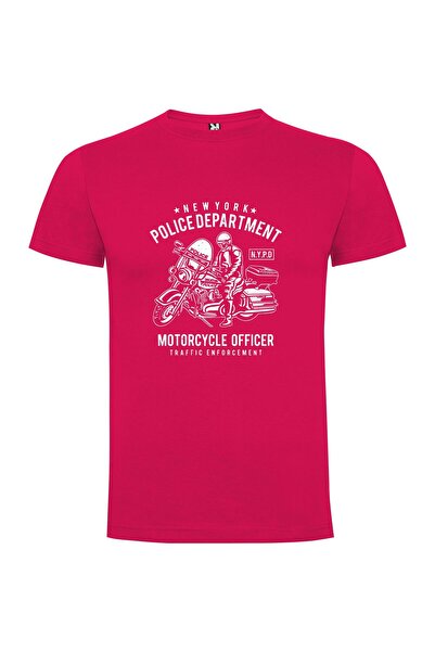 iLovePrints NYPD Moto Officer Tee Tshirt